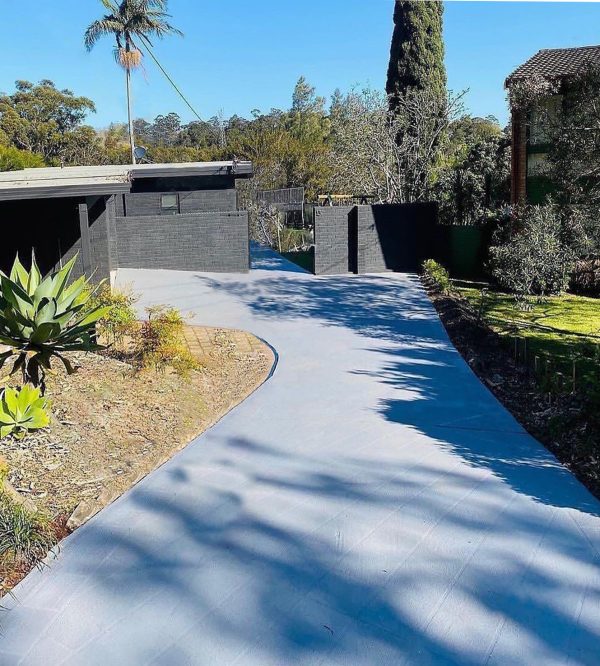 Paving to grey brick house - no lady, ACRYLMERIC Concrete Sealer in Shale Grey